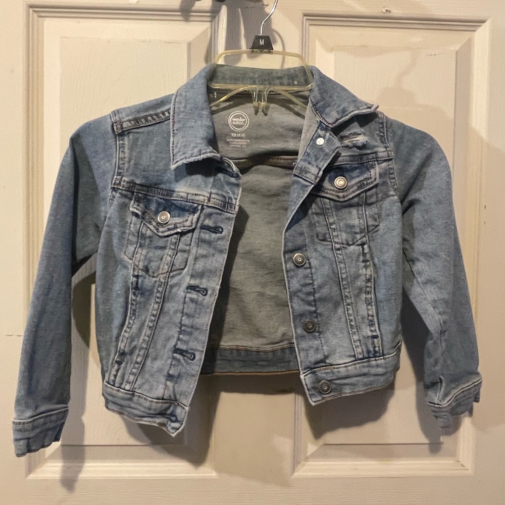 Wonder Nation Light Blue Denim Jacket kids